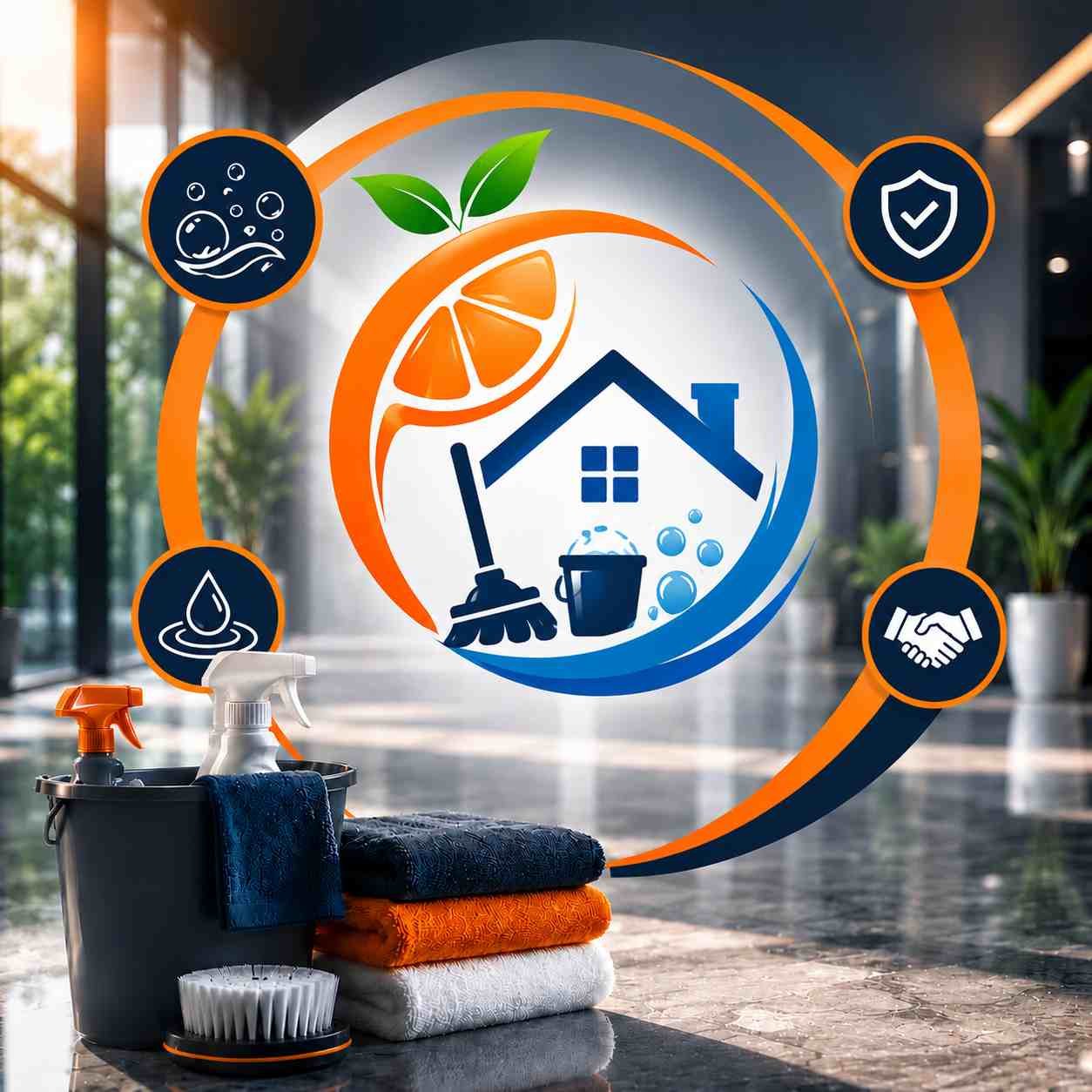 Orang Clean لخدمات النظافة
